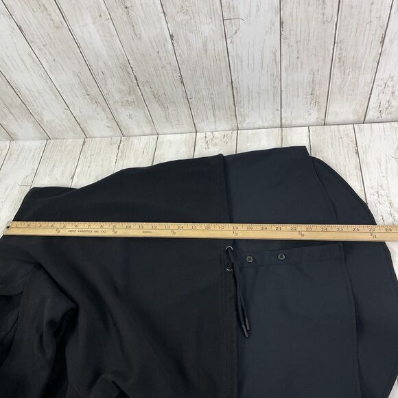 Athleta Women's Gallery Hoodie Top Size XS Black Layered Pullover Longli… - Picture 9 of 9